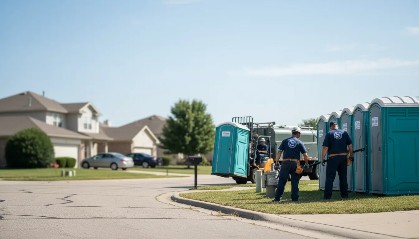 Porta Potty Rental in Marion, KS near me